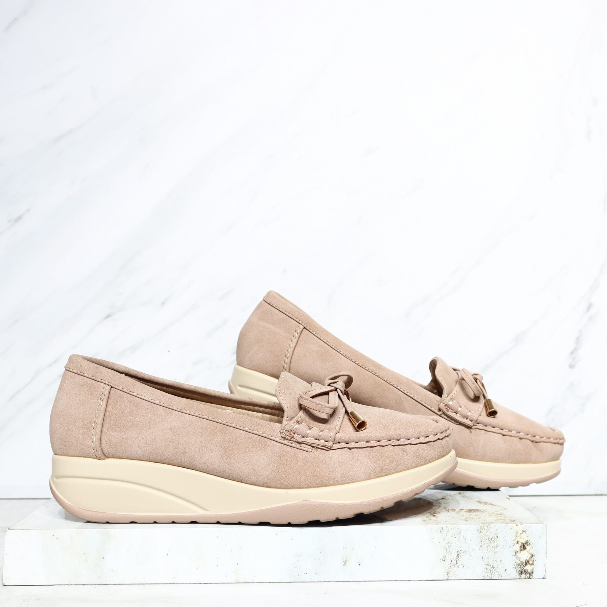 Mocasin cafe para mujer 2541-Z719