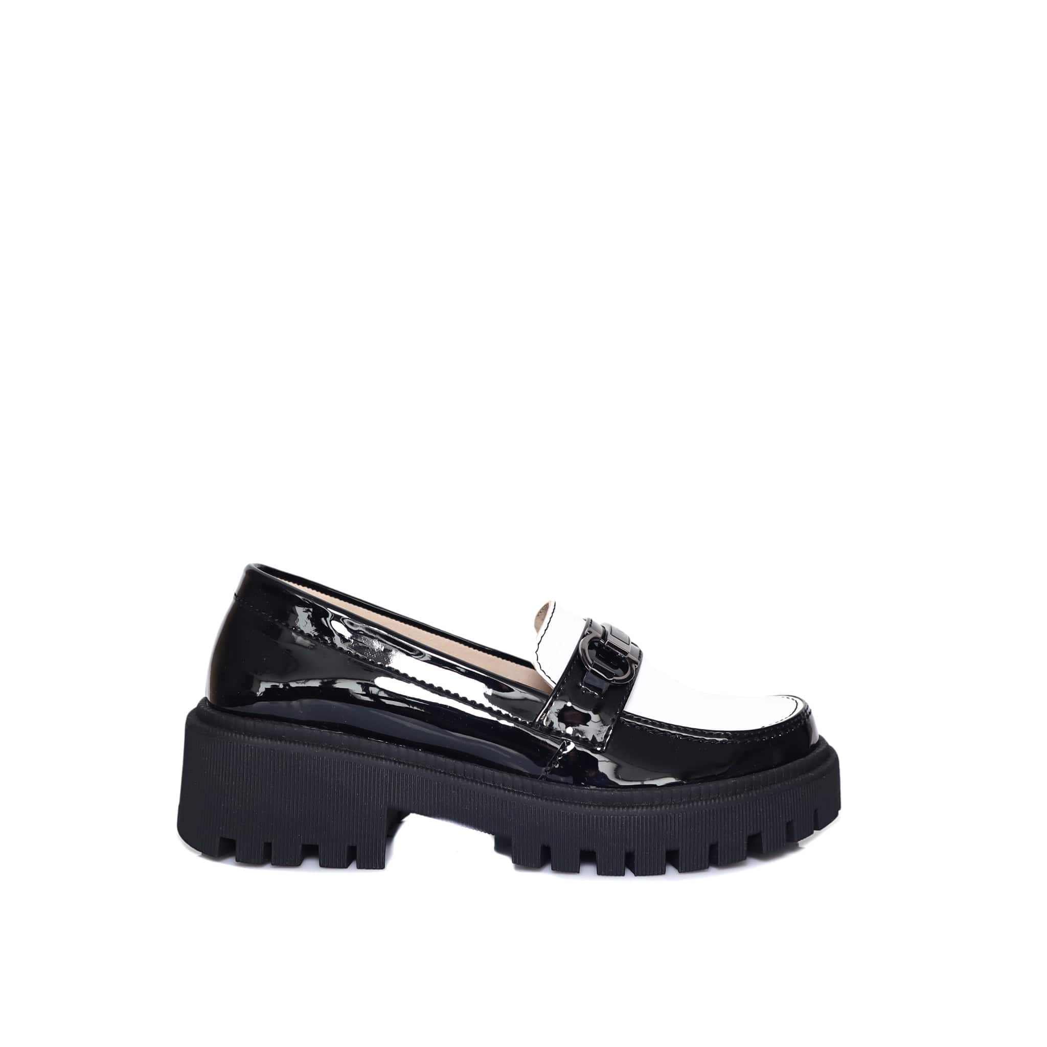 Mocasin negro para mujer 537-Z284