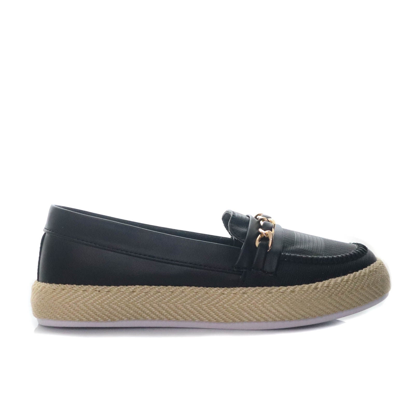 Mocasin negro para mujer 759-Z359