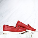 Mocasin rojo para mujer BELEN-Z426