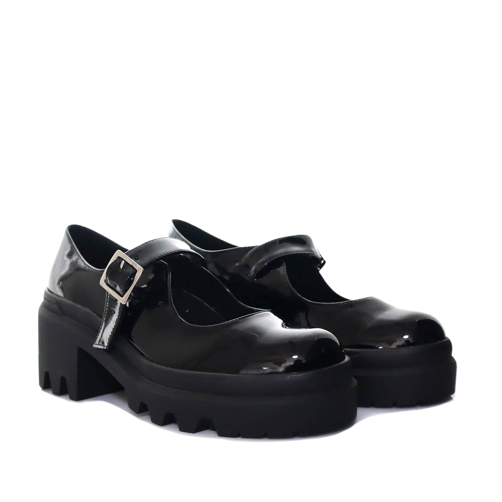 Mafalda negro charol para mujer H-BRIGITH