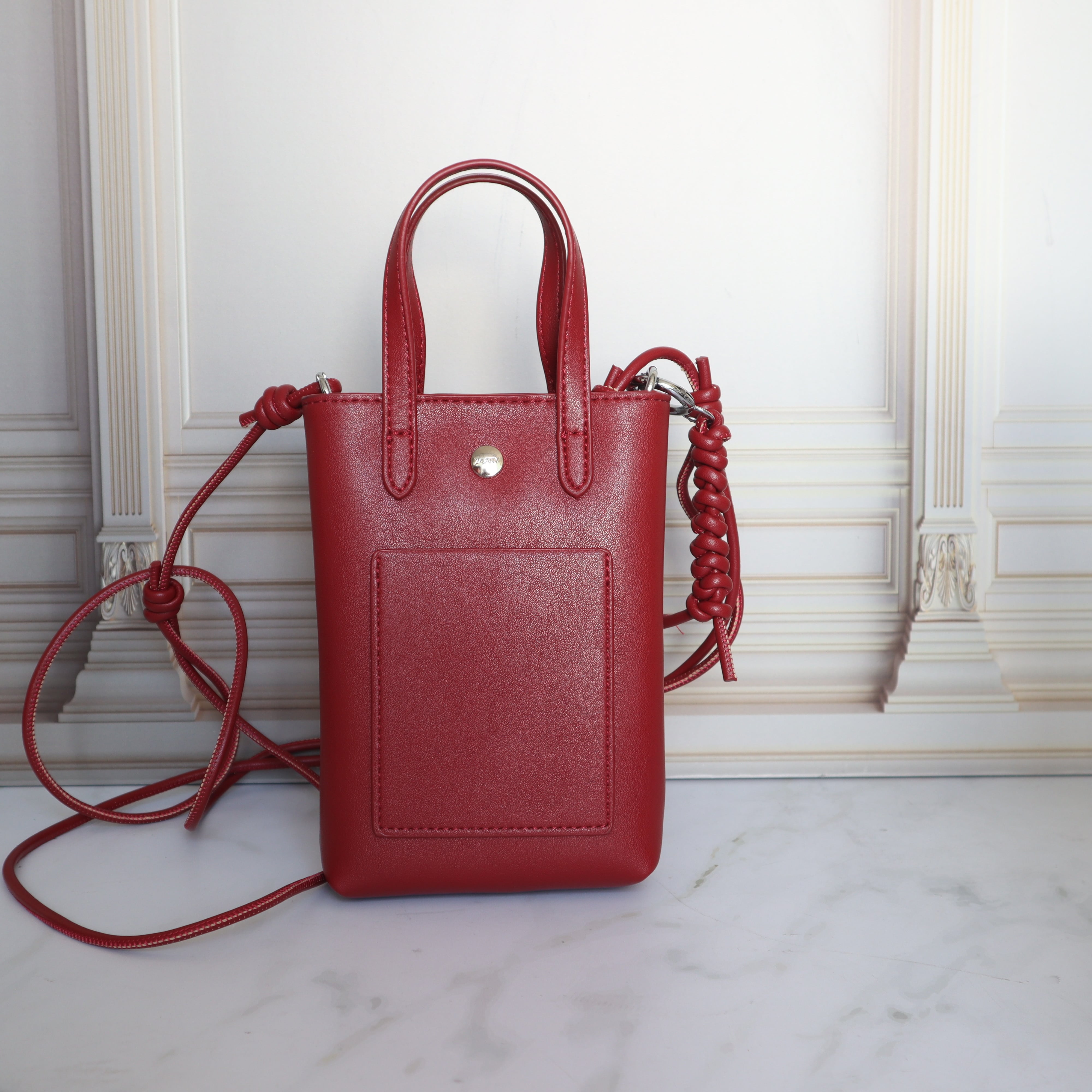 Portacelular rojo para mujer PC58168H