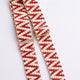 BEIGE X BEIGE X ROJO ZIGZAG