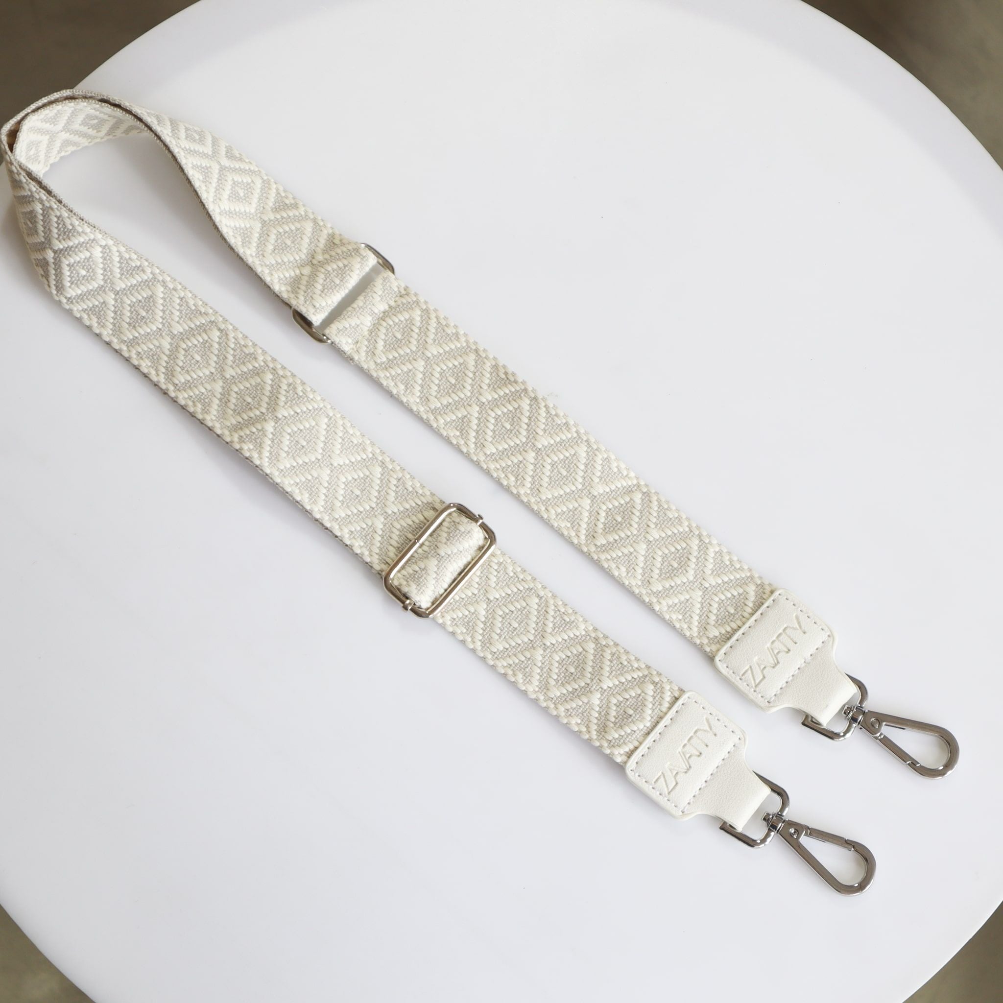 Riata blanco x plata x 2fecha para mujer REA1