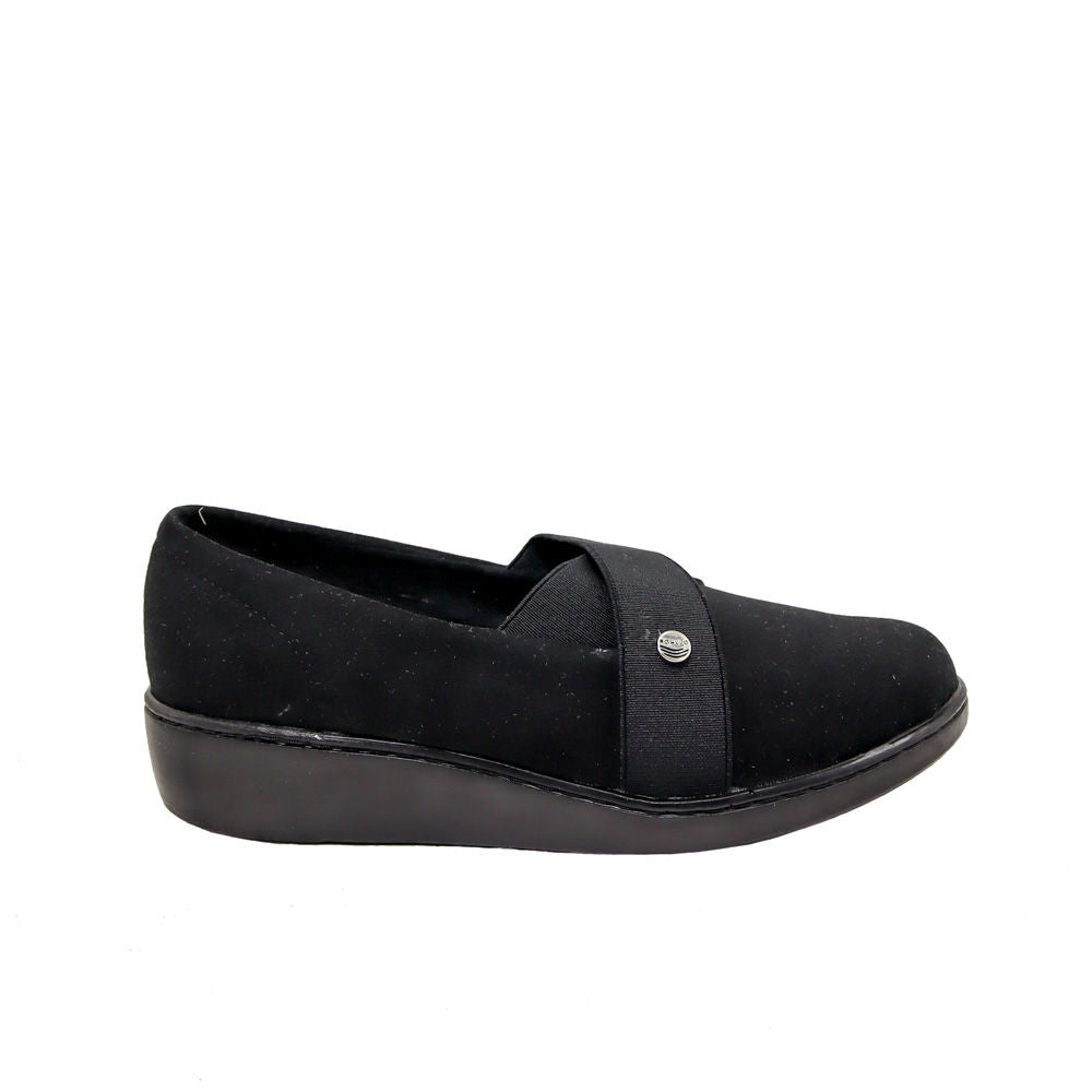 Mocasin negro para mujer RO3106