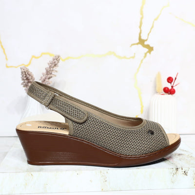 Romulo sandalia taupe para mujer RO5891