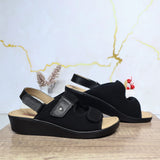 Romulo sandalia negro para mujer RO7100