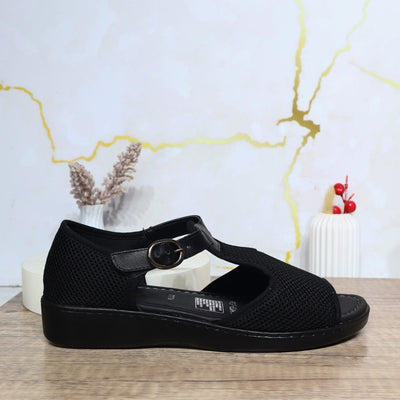 Romulo sandalia negro para mujer RO7176