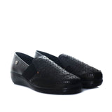 Romulo cerrado negro para mujer RO3793