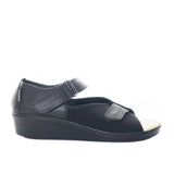 Romulo sandalia negro para mujer RO3188