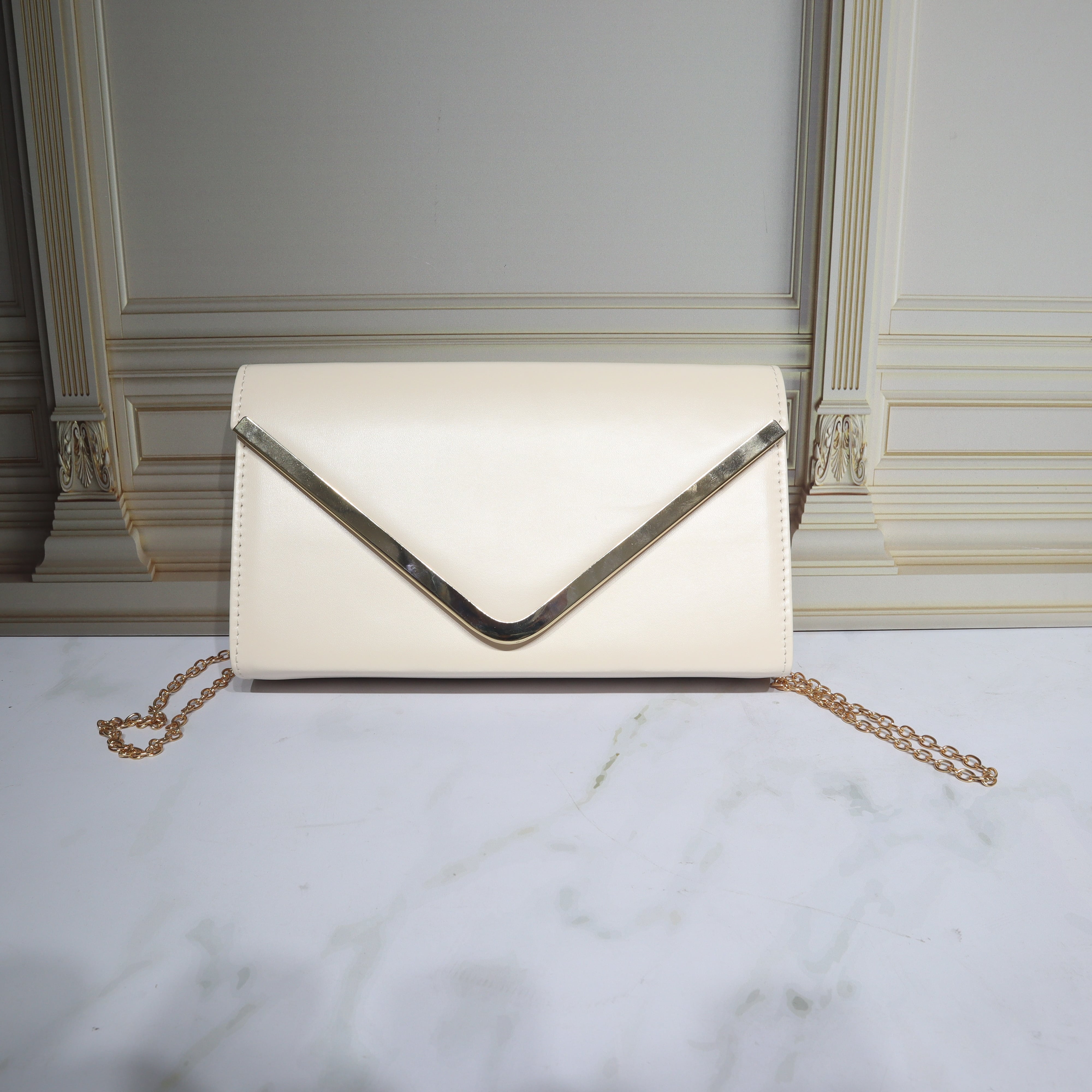 Bolsos fiesta beige para mujer SOZ309