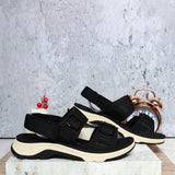 Sandalia negro para mujer 257842-Z717