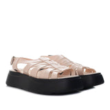 Zaxy beige x negro para mujer ZA18857
