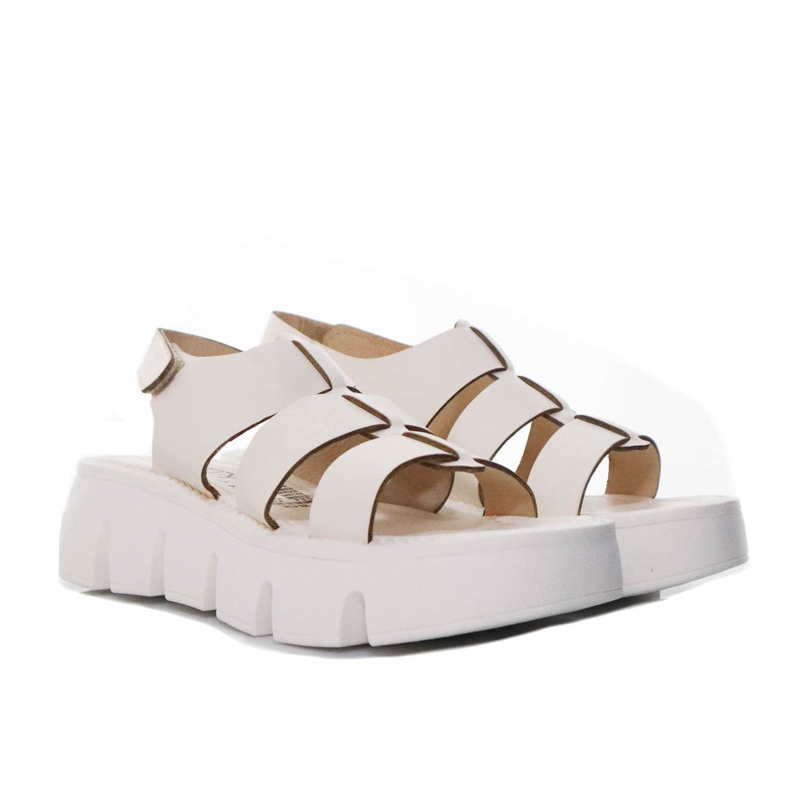 Sandalia plataforma baja talco para mujer JULIETA-Z610
