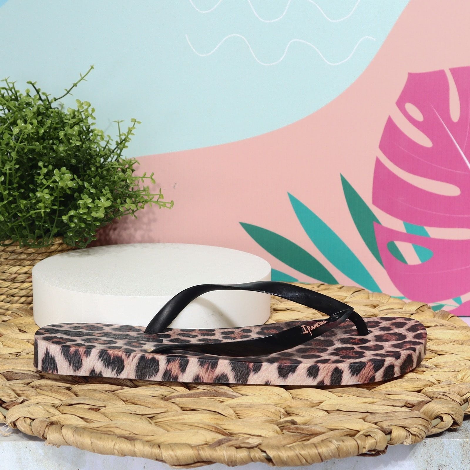 Ipanema negro x animal print para mujer VT27452
