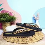 Ipanema negro x animal print para mujer VT83772