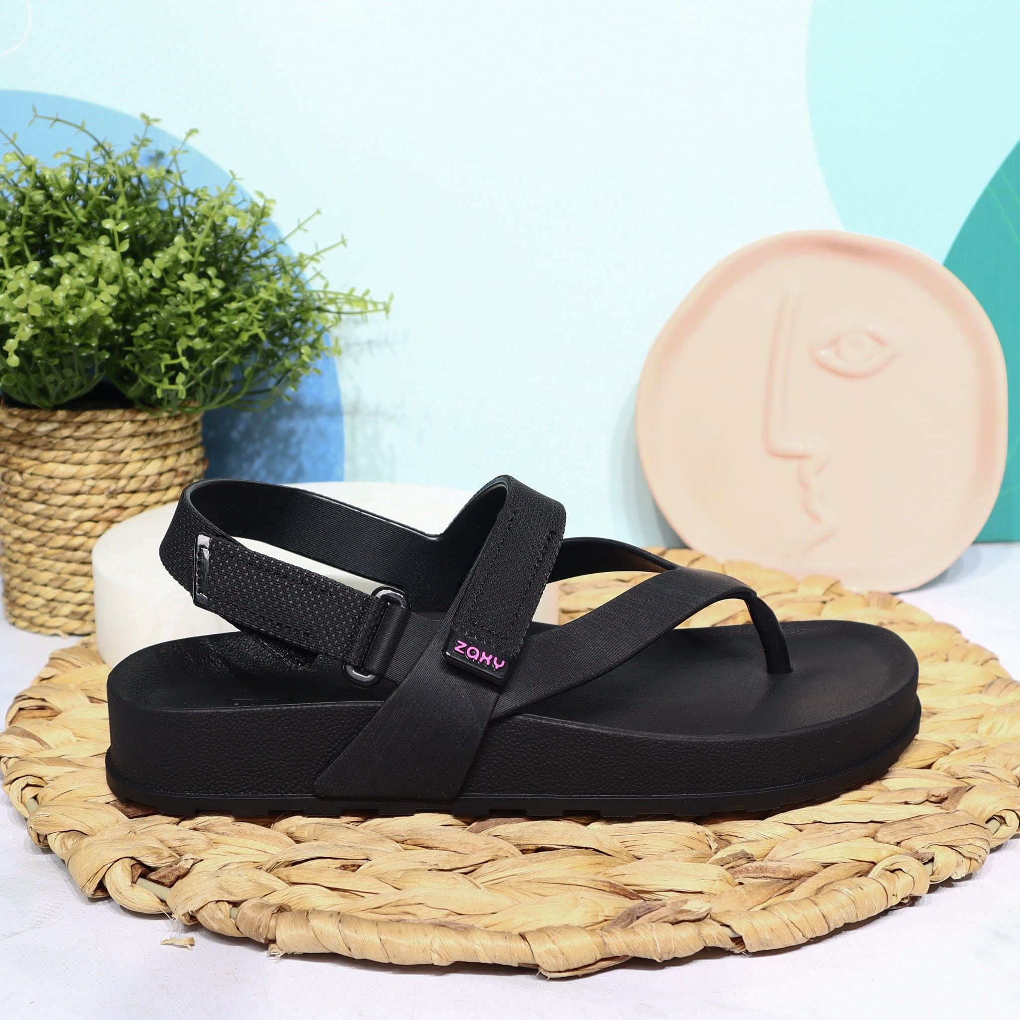 Zaxy negro para mujer ZA19273