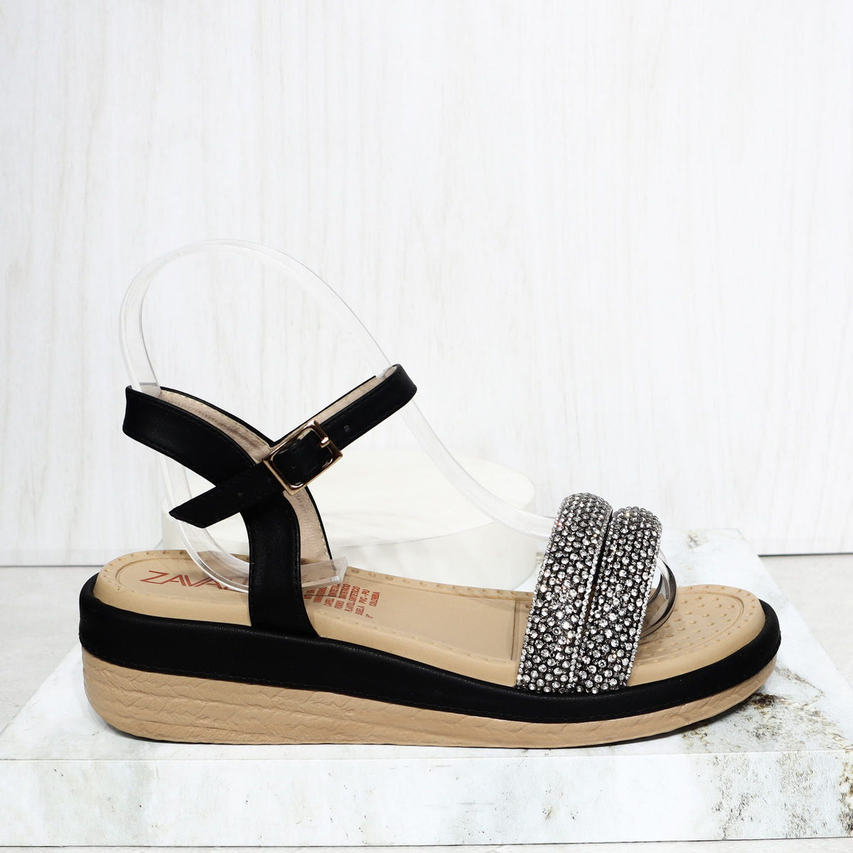Sandalia negro para mujer 1125-Z431