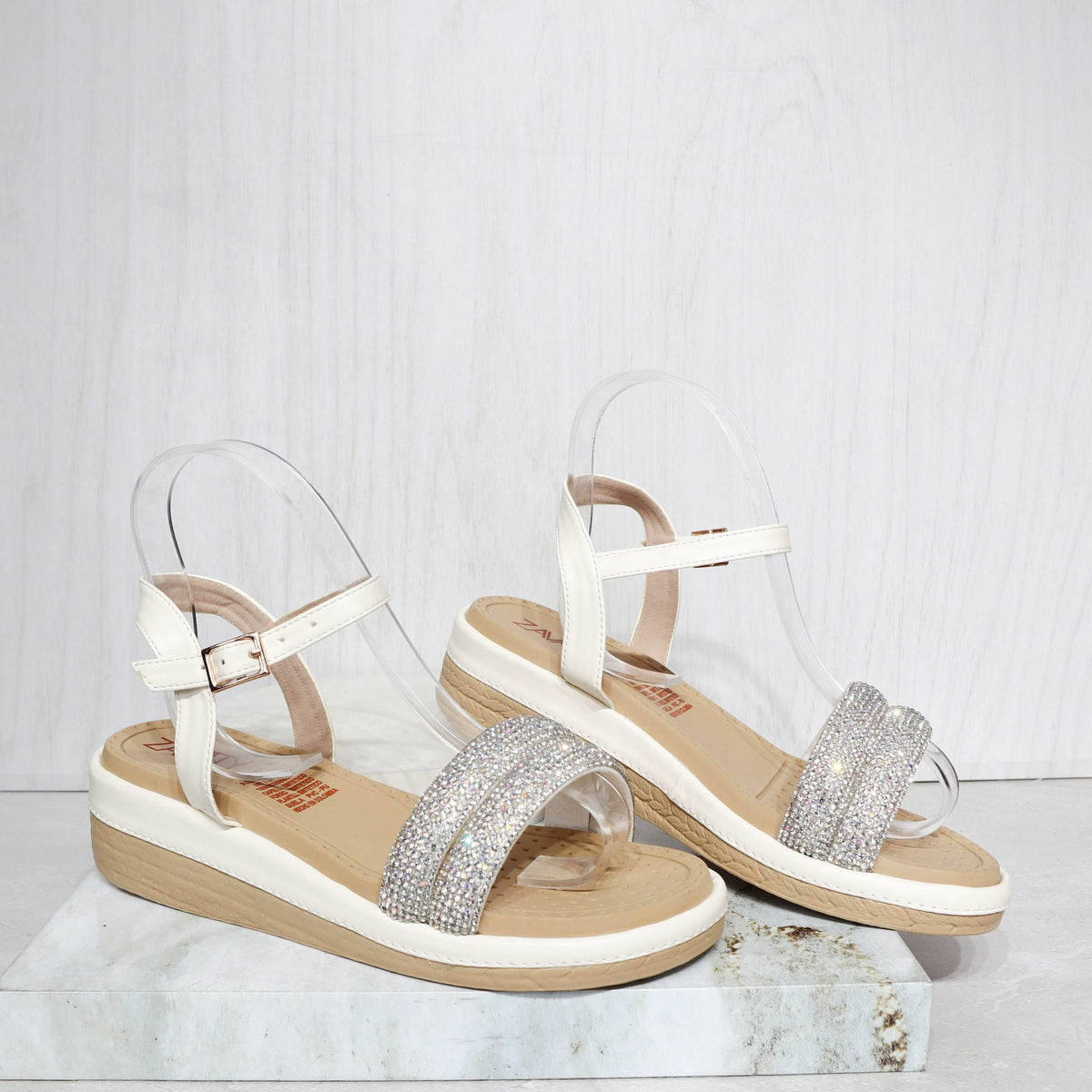Sandalia talco para mujer 1125-Z431