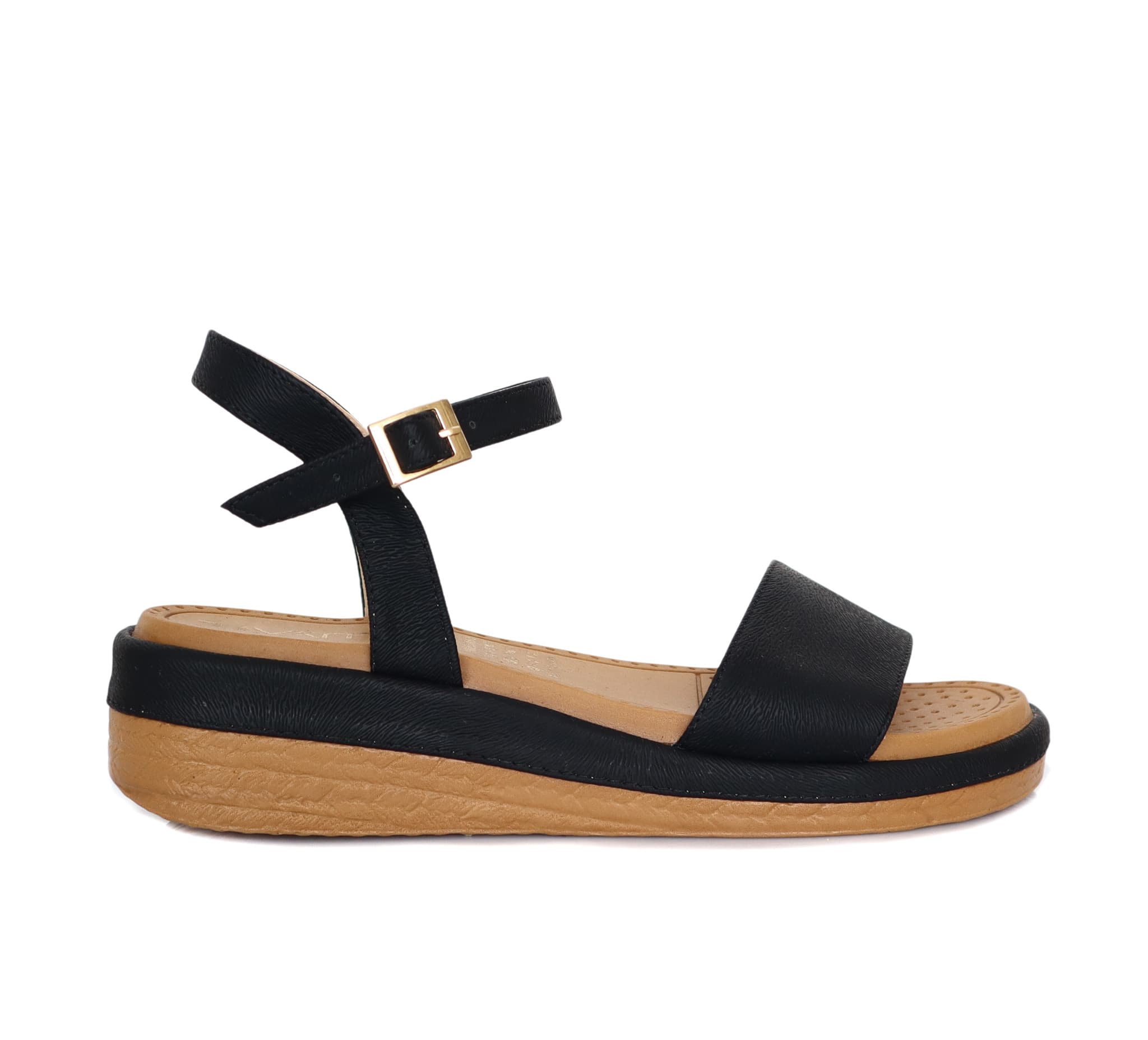 Plataforma baja negro para mujer 177-Z431