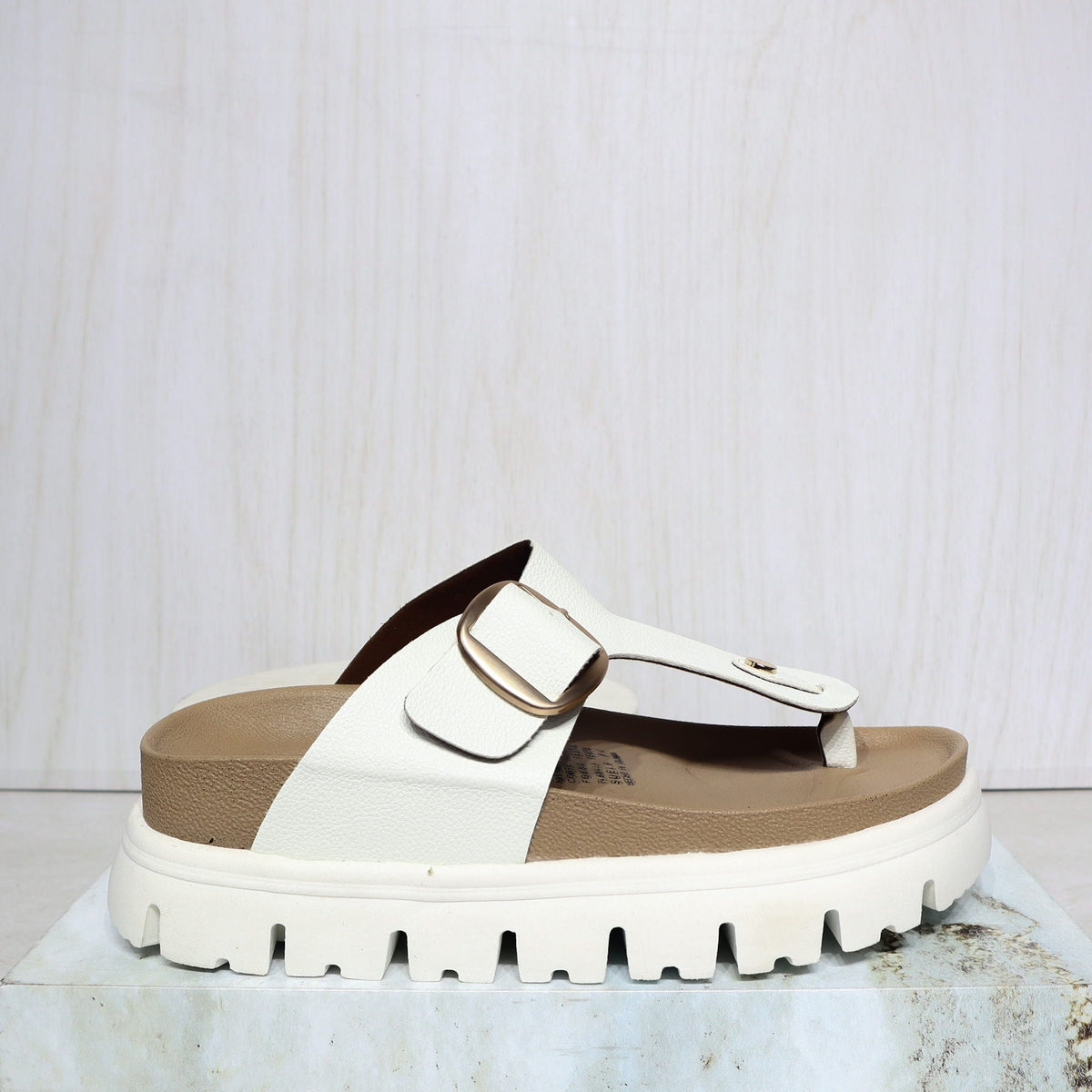 Sandalia canoa talco para mujer 2000A-Z620