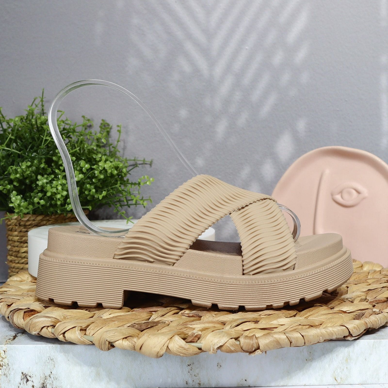 Sandalia plana para mujer 2504-Z457