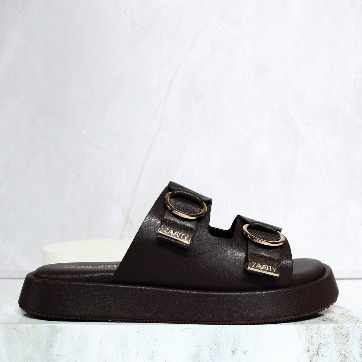 Sandalia canoa cafe para mujer 26040-Z43