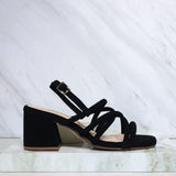 Sandalia tacon negro para mujer 2764-Z148