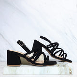 Sandalia tacon negro para mujer 2764-Z148