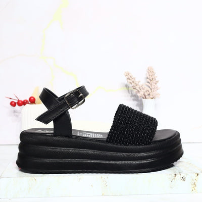 Plataforma alta negro para mujer 3054-Z570