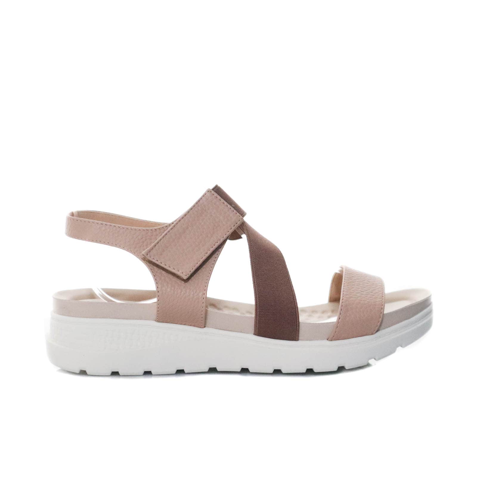 Sandalia plana guayaba para mujer 315-Z83