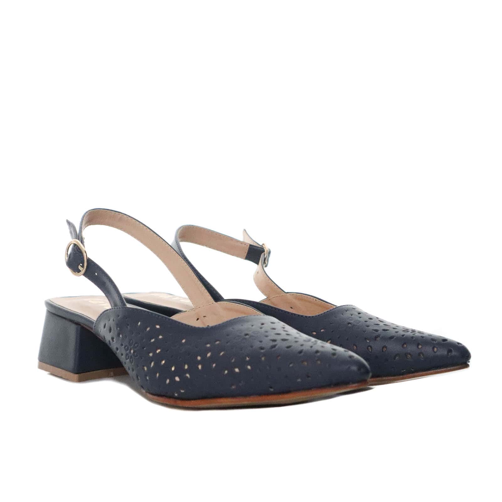 Tacon azul oscuro para mujer 325-Z509