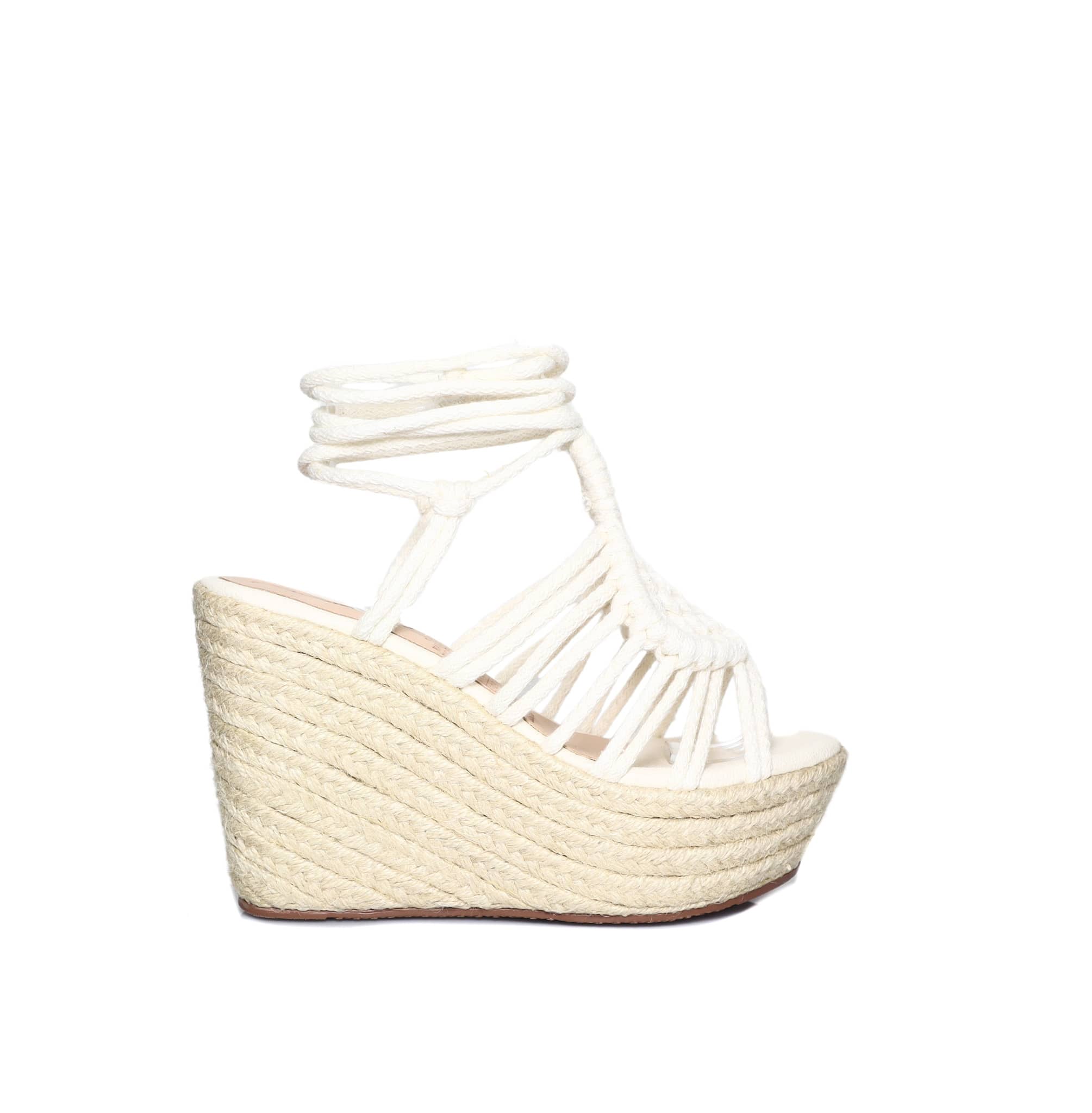 Plataforma alta talco x yute para mujer 456-Z437