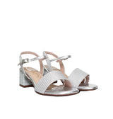 Sandalia 5 1/2 plata para mujer 593-Z522