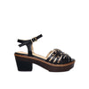 Electra / irina negro cuero para mujer 6334-Z06