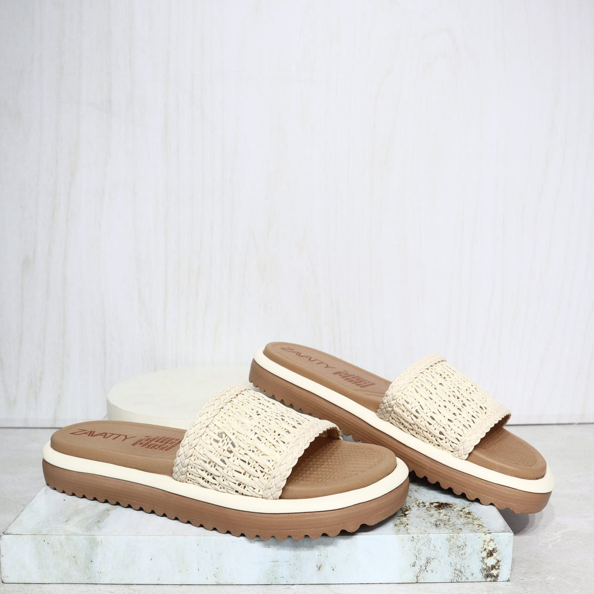 Sandalia talco para mujer 636-Z431