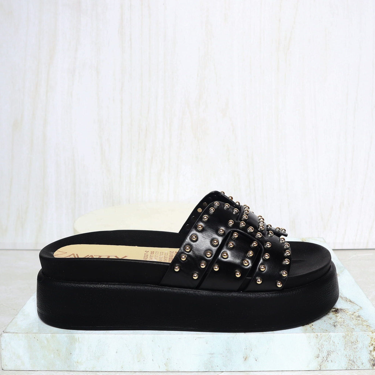 Sandalia negro para mujer 7010-Z617
