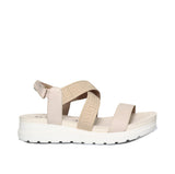 Sandalia plana beige para mujer 9015-Z83