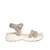Sandalia plana arena para mujer 9034-Z83