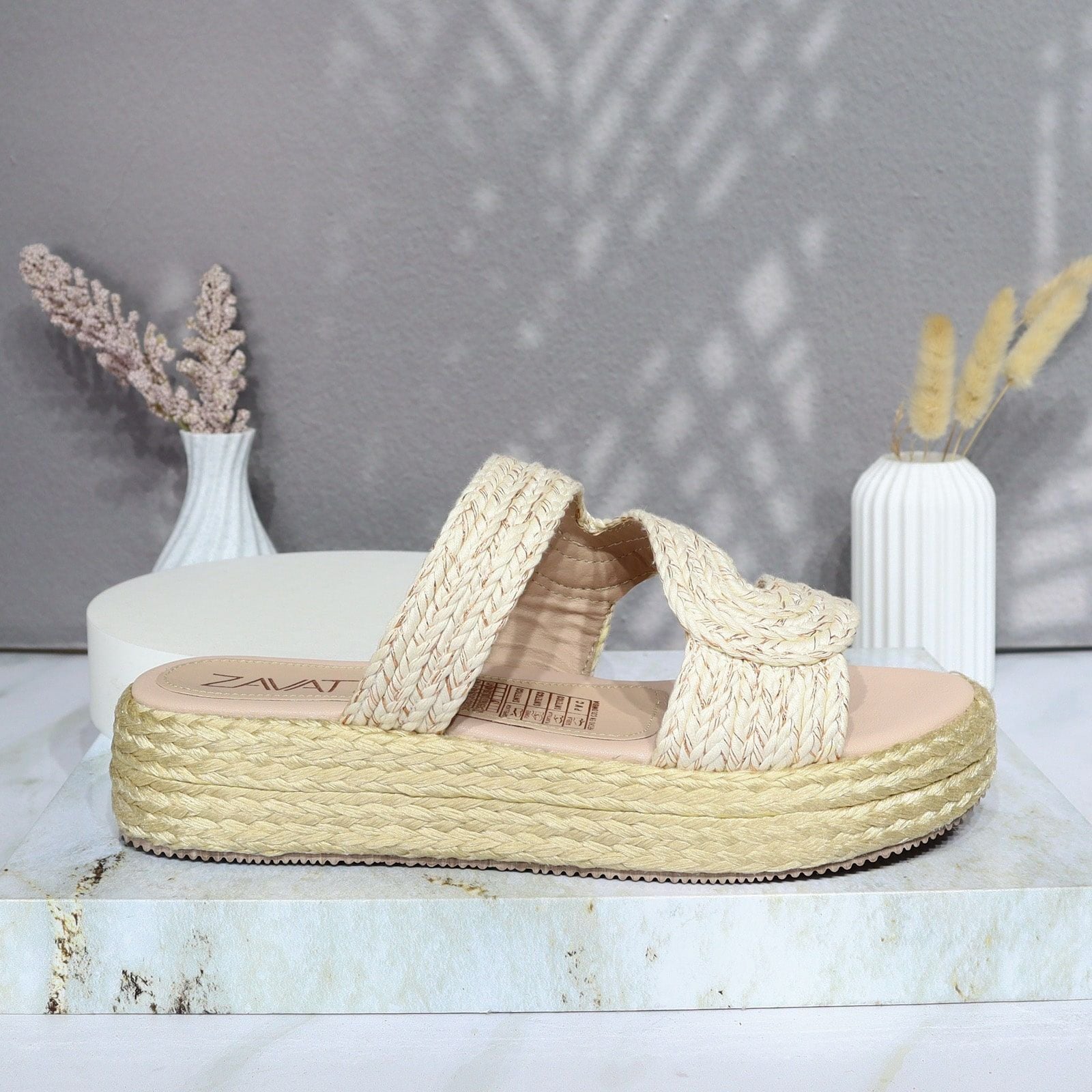 Sandalia tacon nude para mujer CH60-Z471