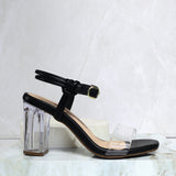 Sandalia 5 1/2 negro para mujer E26-Z686