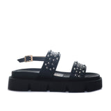 Sandalia plana negro para mujer G126-Z84