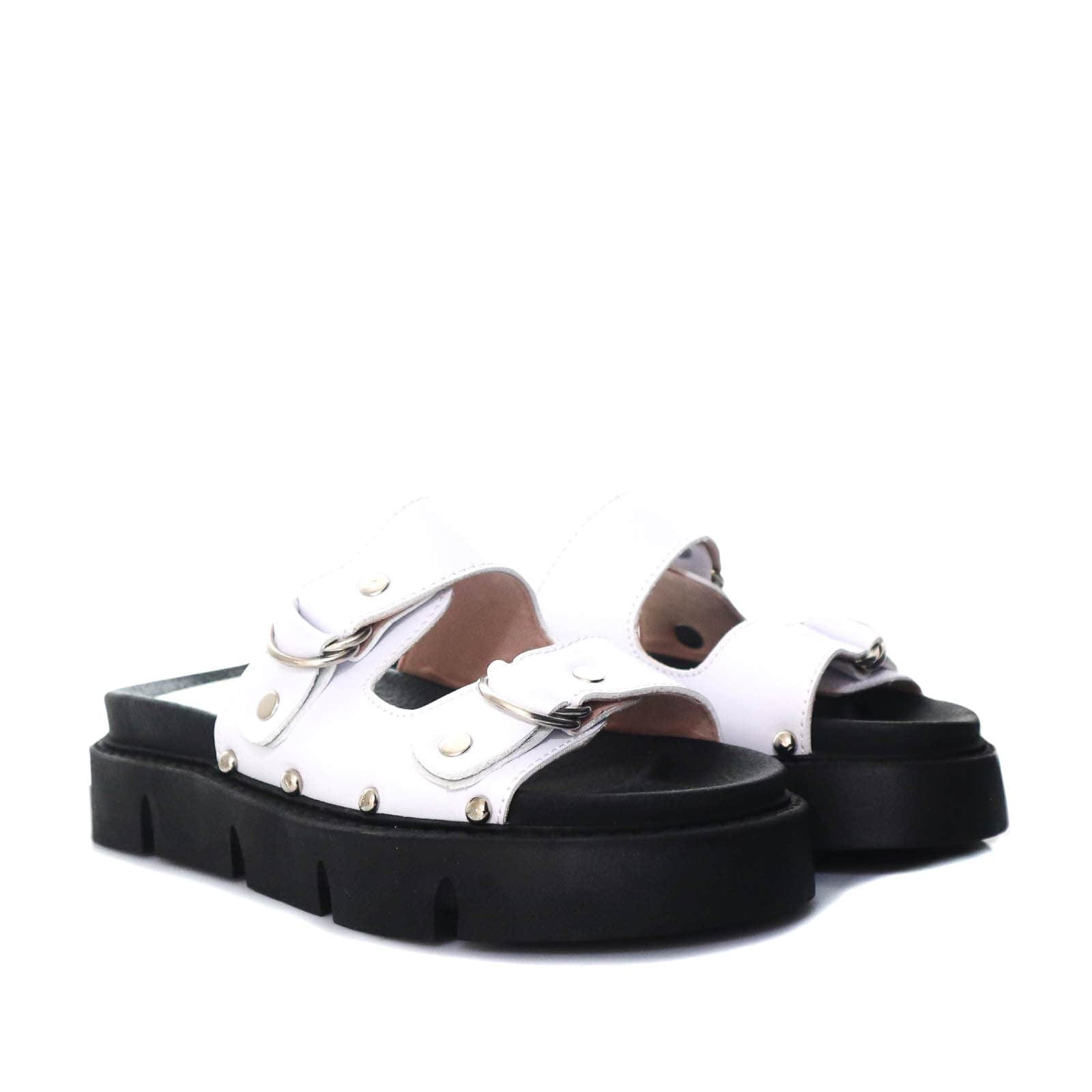 Plataforma baja blanco para mujer H-CELESTE
