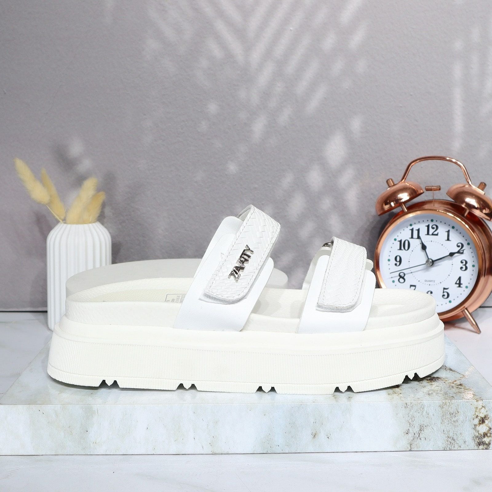 Plataforma baja talco para mujer H-CINTIA