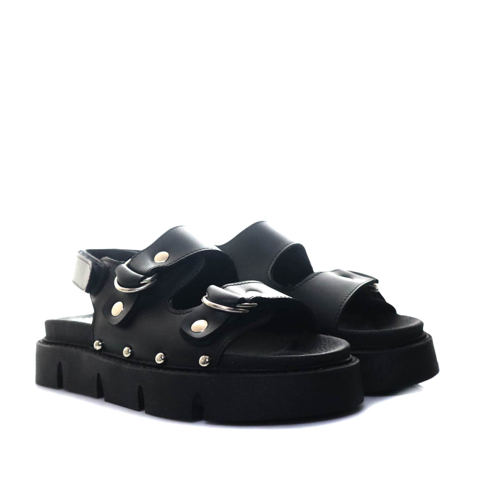 Plataforma baja negro para mujer H-JULIANA