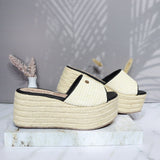 Sandalia tacon negro para mujer H78-Z471