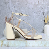 Sandalia tacon talco para mujer J116-Z471