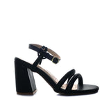 Sandalia tacon negro para mujer J99-Z471