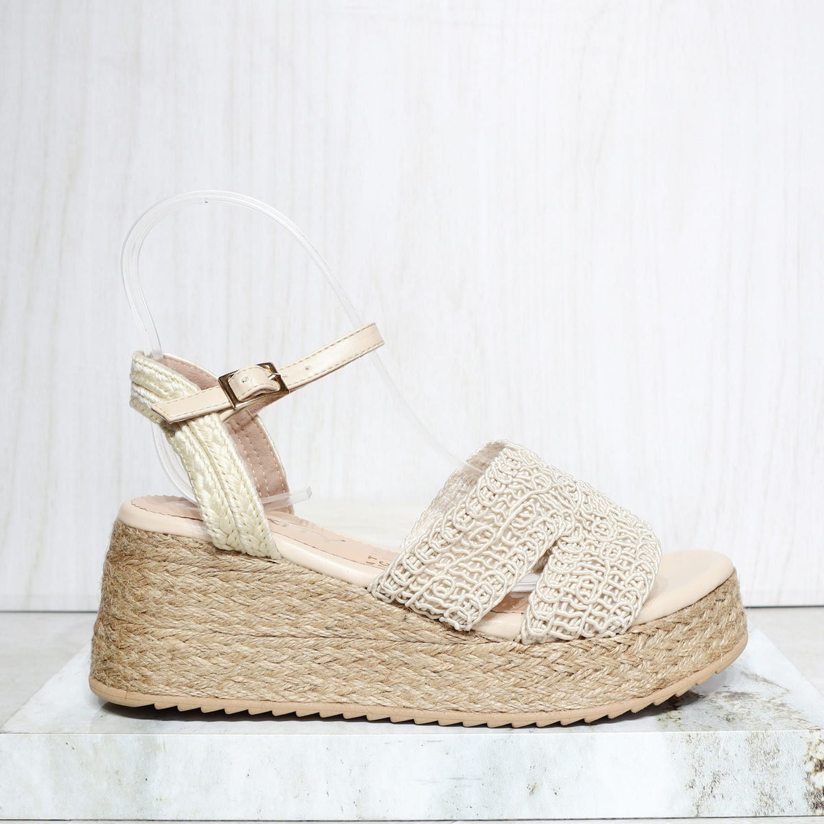 Yute beige x yute para mujer P26121-Z25