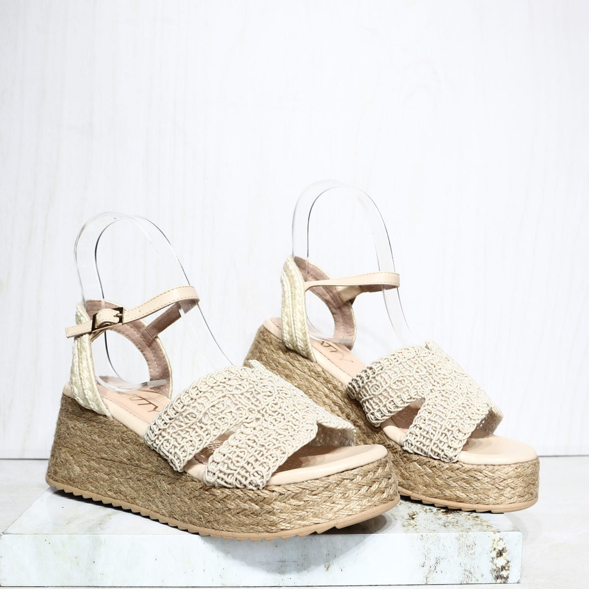 Yute beige x yute para mujer P26121-Z25